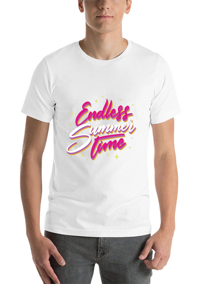 Endless Summer Time Graphic Tee - Black