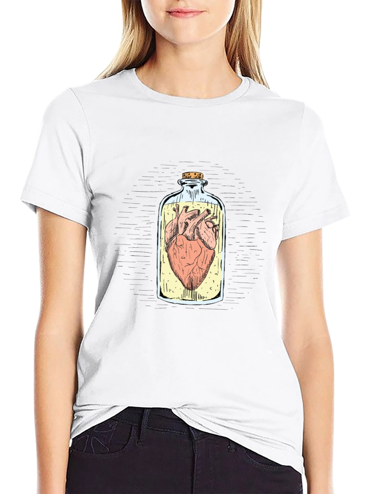 Heart in a Bottle Graphic Tee