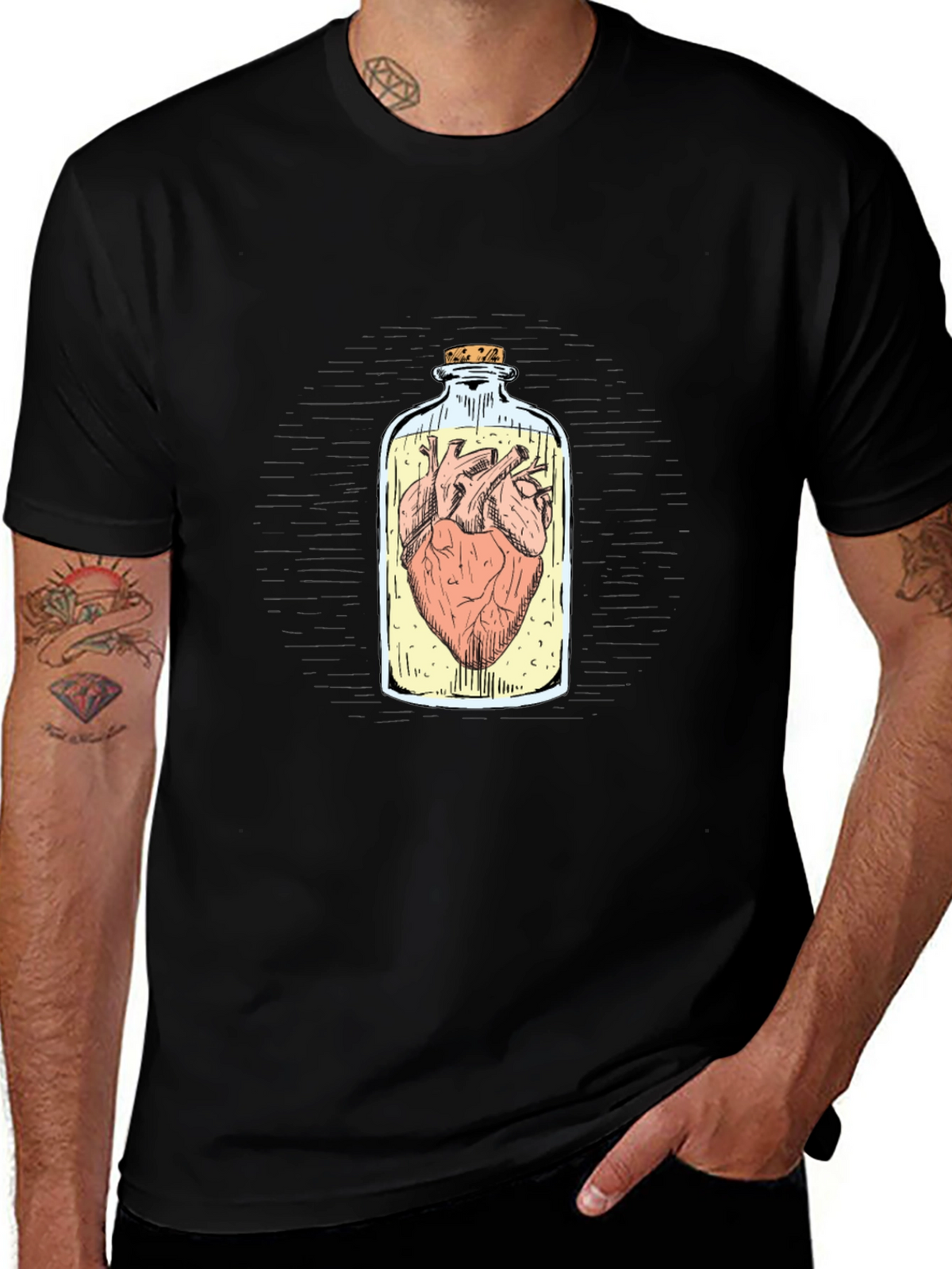 Heart in a Bottle Graphic Tee