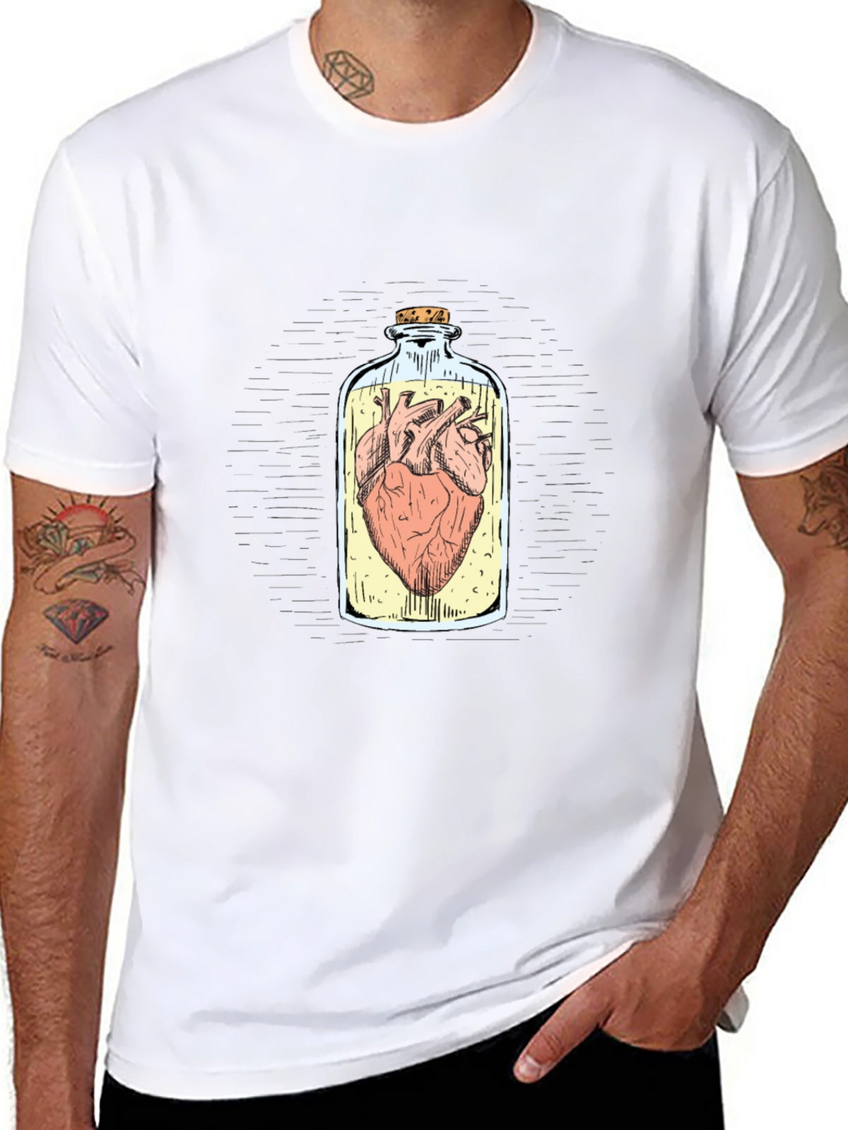Heart in a Bottle Graphic Tee