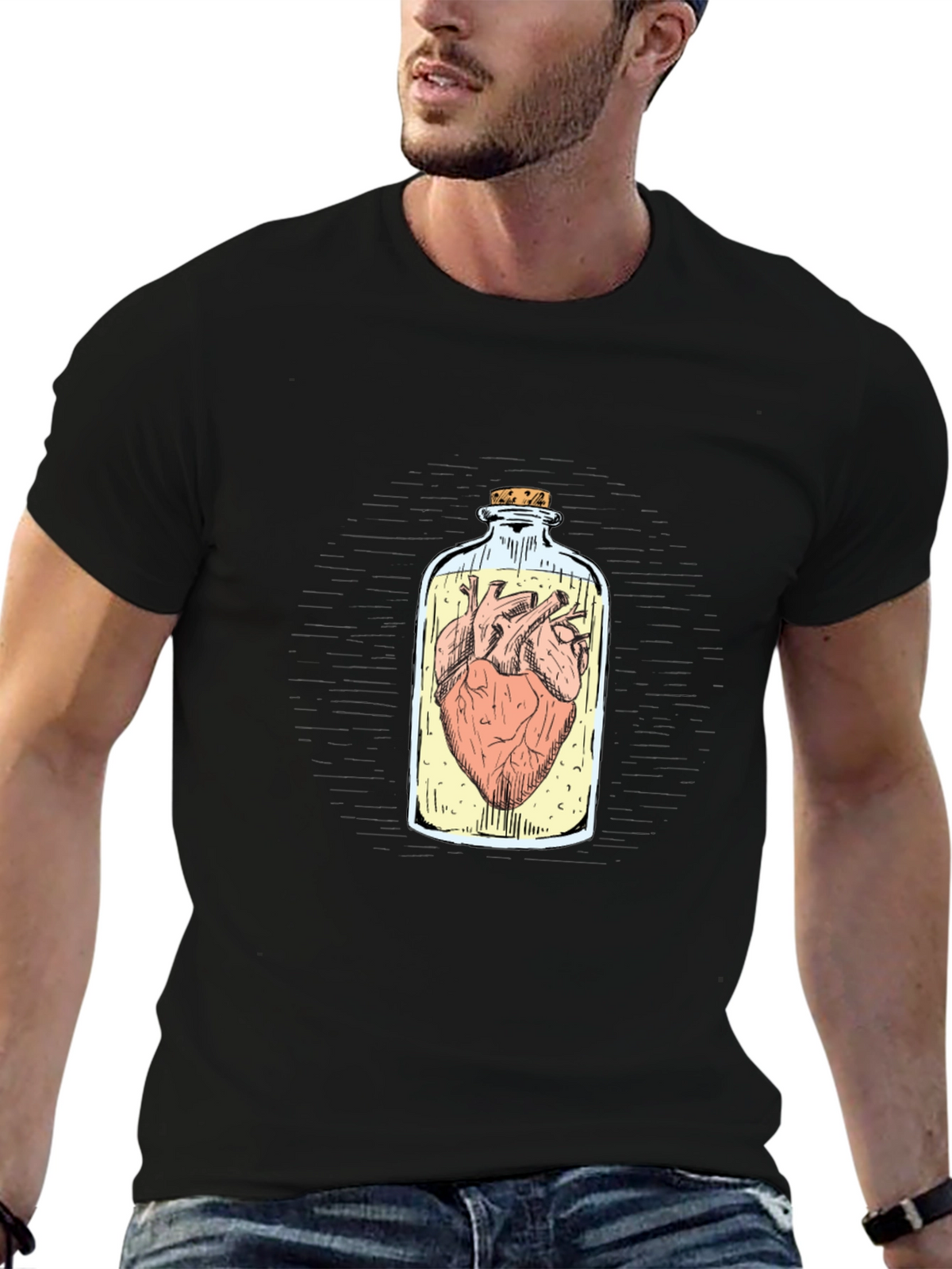 Heart in a Bottle Graphic Tee