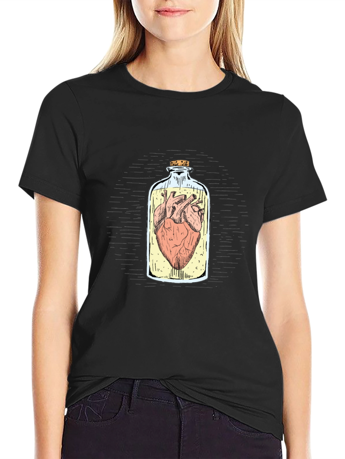 Heart in a Bottle Graphic Tee
