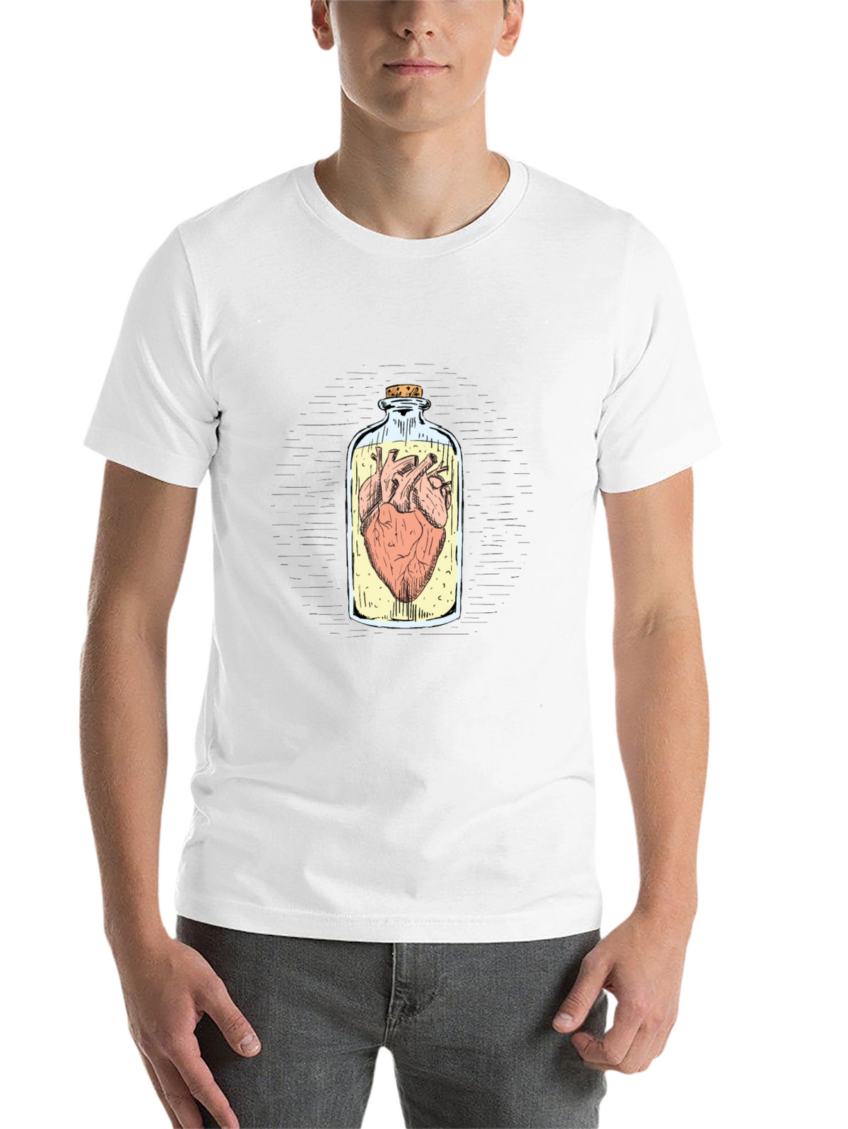 Heart in a Bottle Graphic Tee