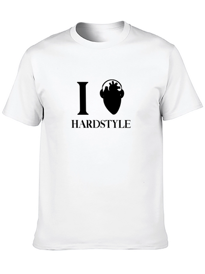 I Heart Hardstyle Black T-Shirt