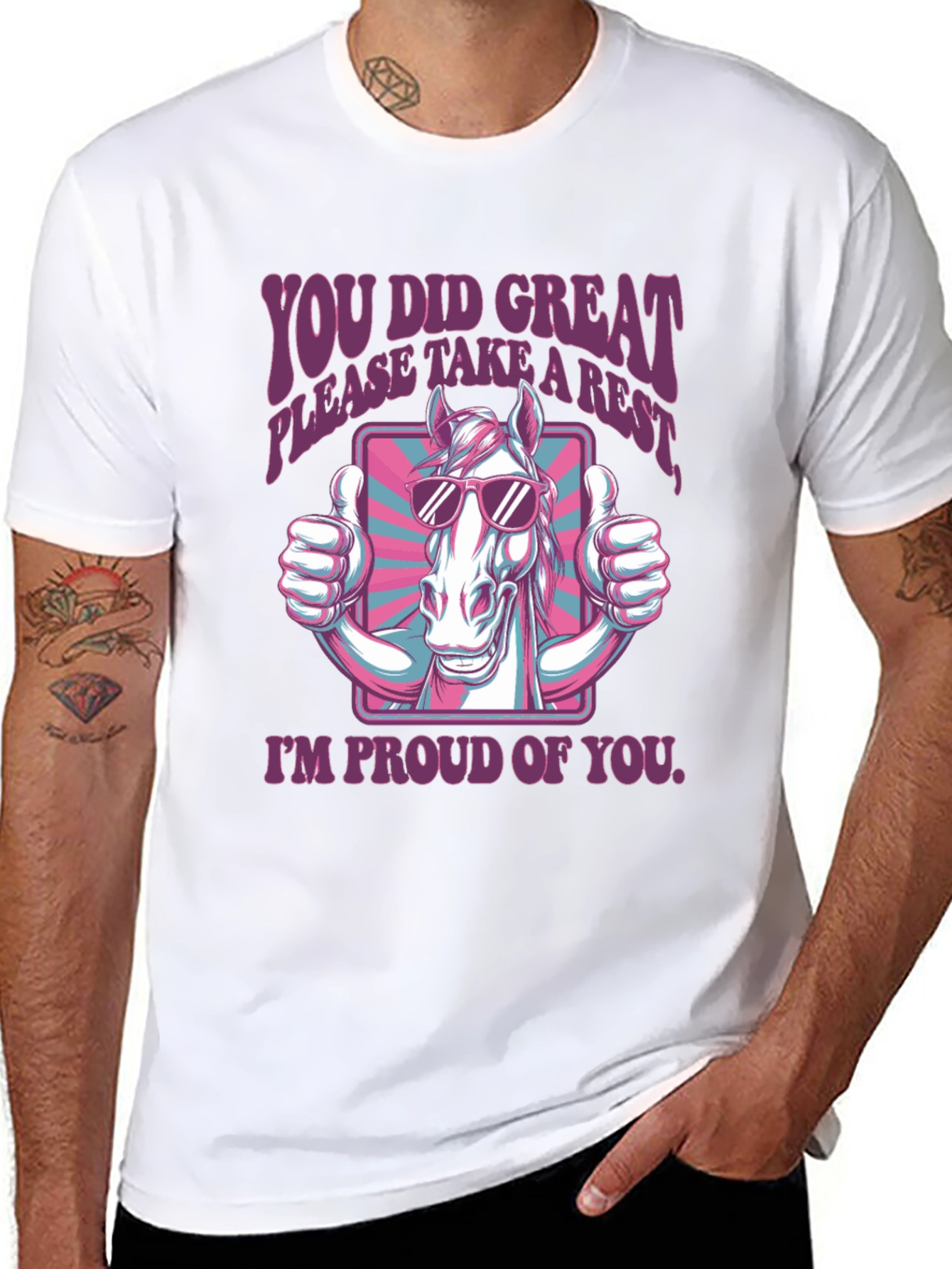 You Did Great Horse T-Shirt