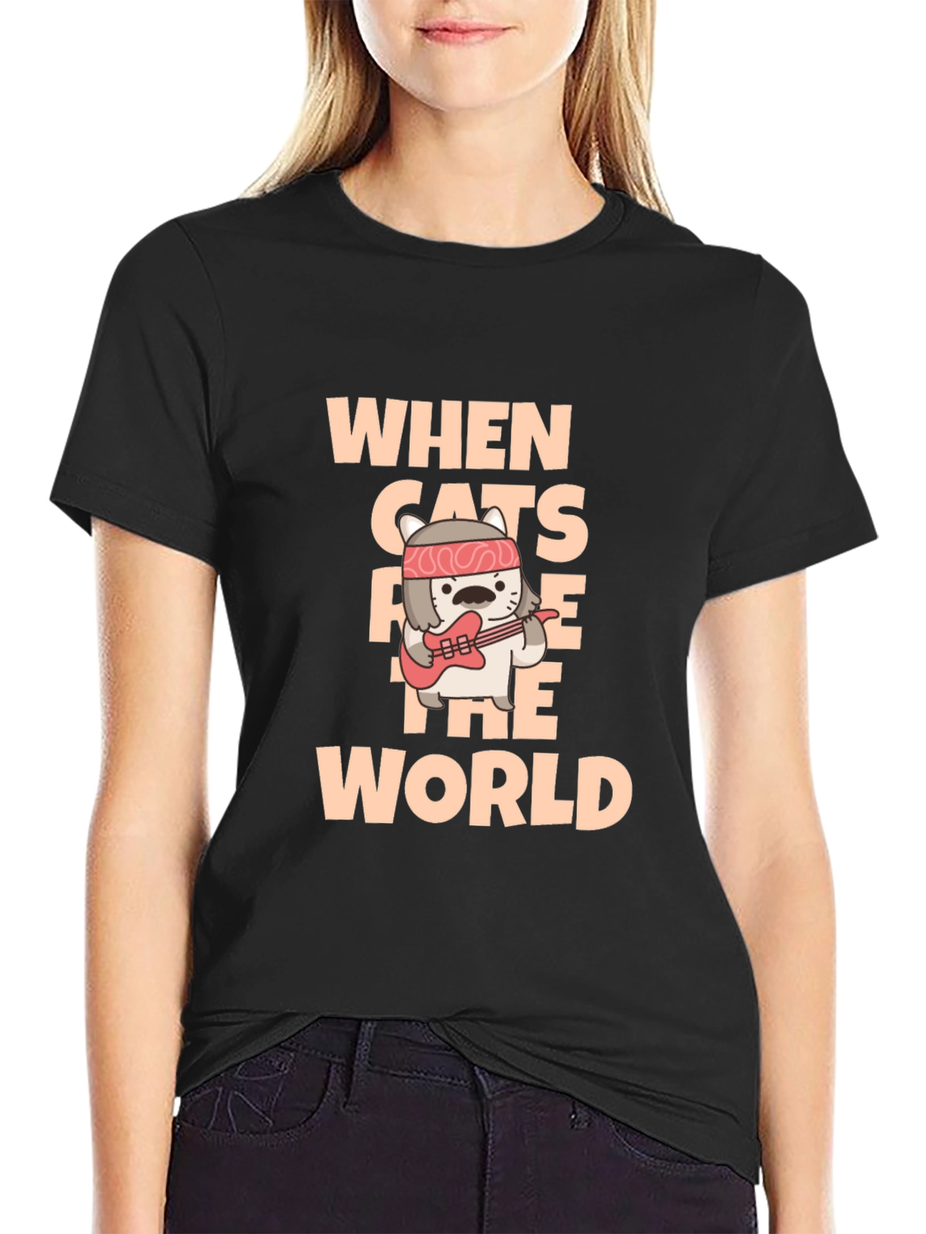 When Cats Rule The World T-Shirt