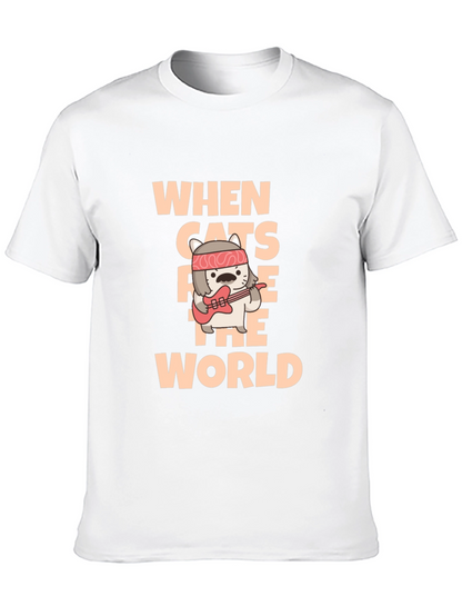 When Cats Rule The World T-Shirt