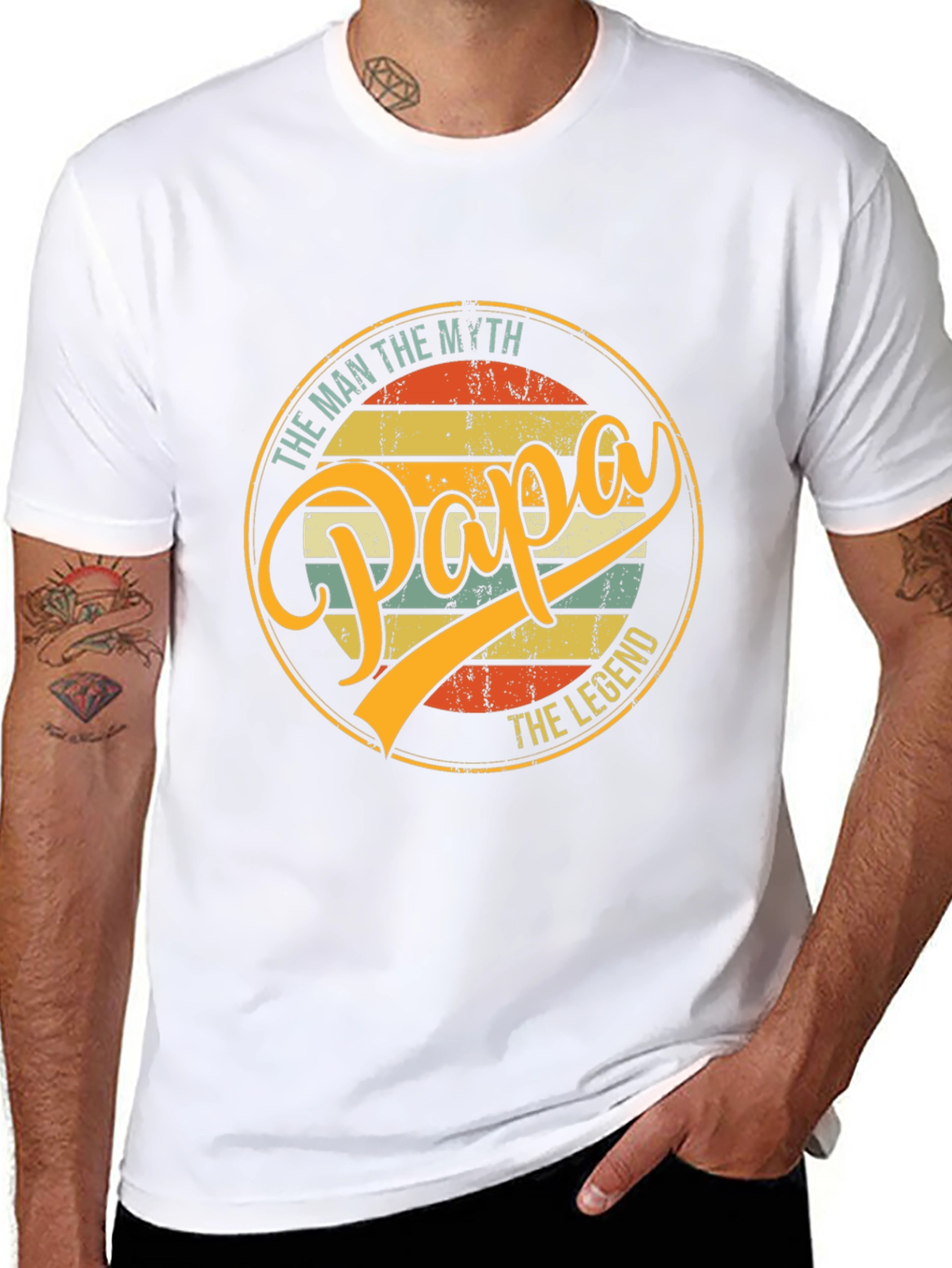 Papa The Man The Myth The Legend T-Shirt