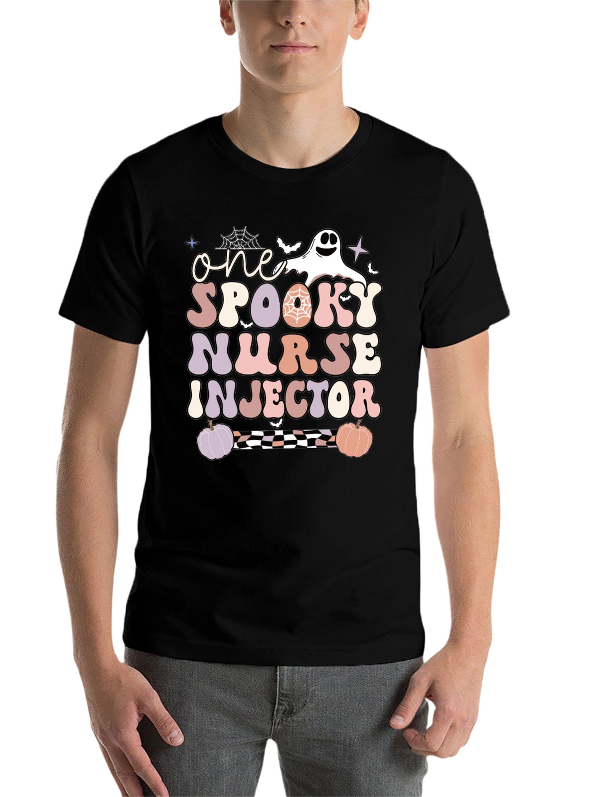 One Spooky Nurse Injector Halloween T-Shirt