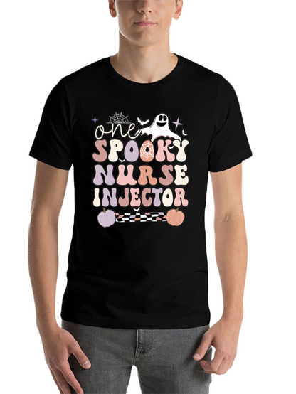 One Spooky Nurse Injector Halloween T-Shirt