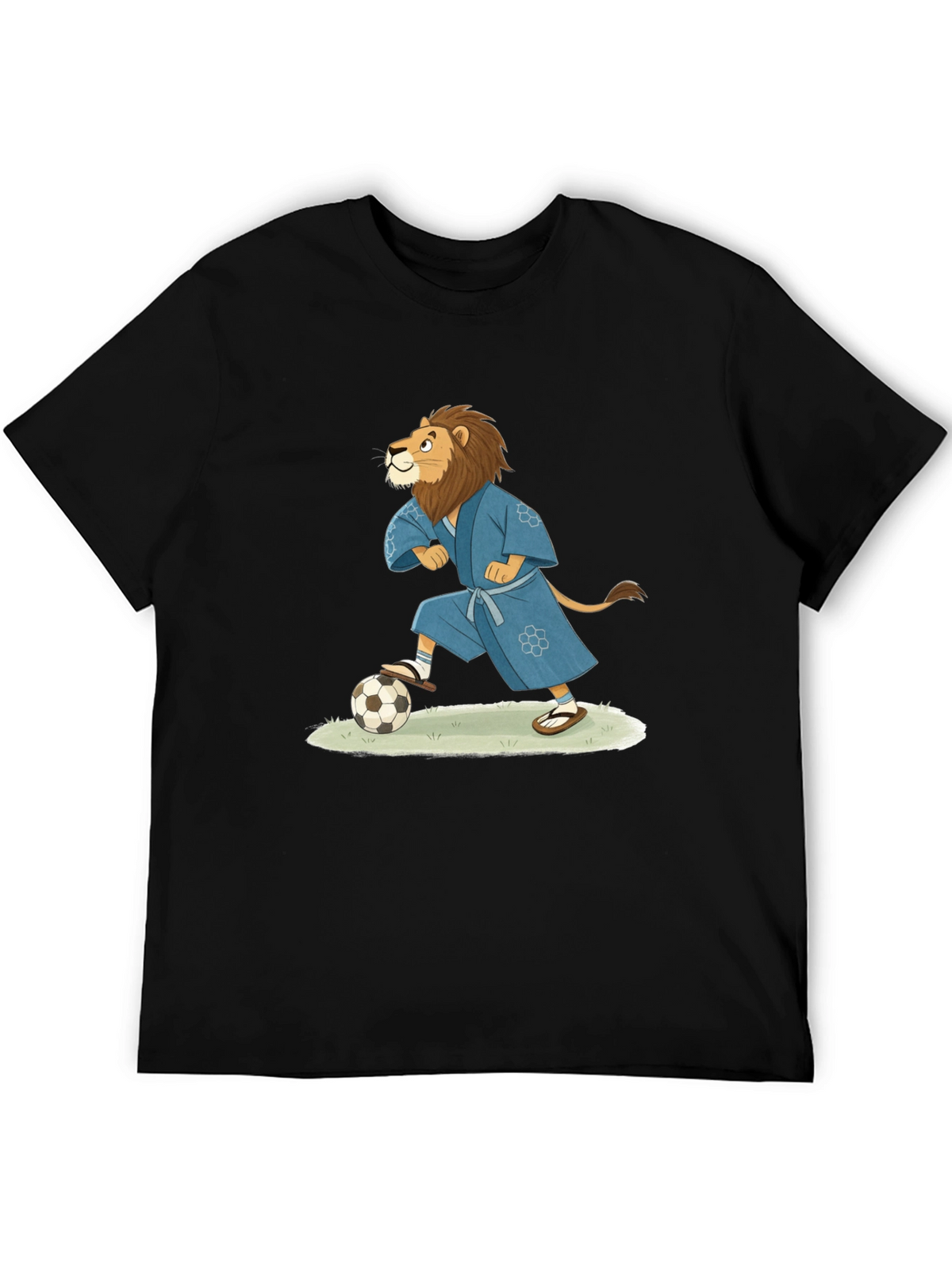 Lion Soccer Player T-Shirt