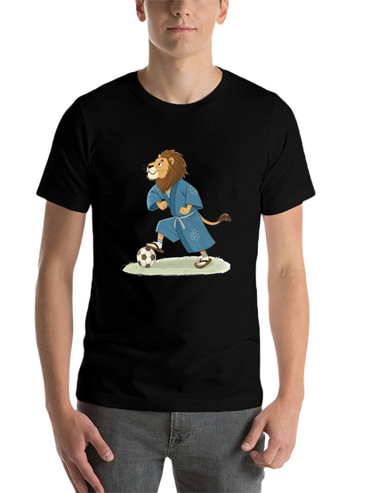 Lion Soccer Player T-Shirt