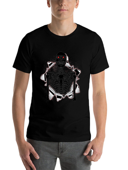 Skeleton T-Shirt: Ripped Graphic Tee