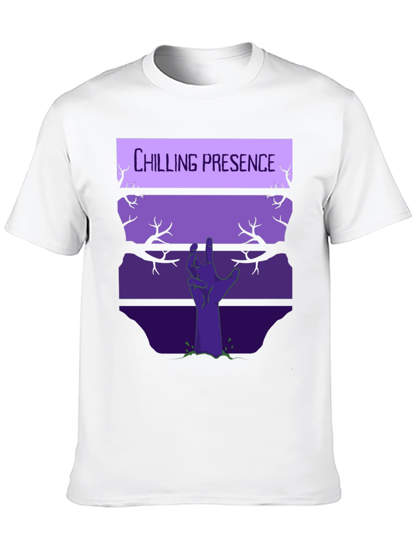 Chilling Presence Graphic T-Shirt