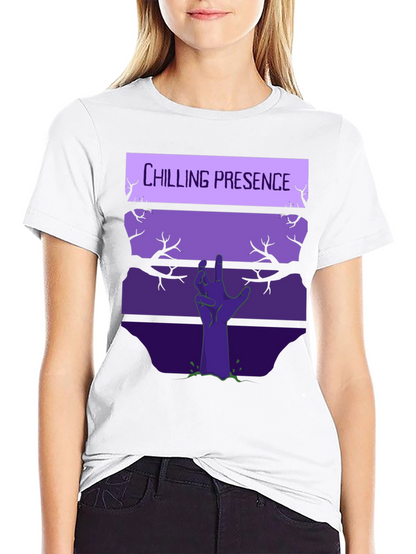 Chilling Presence Graphic T-Shirt