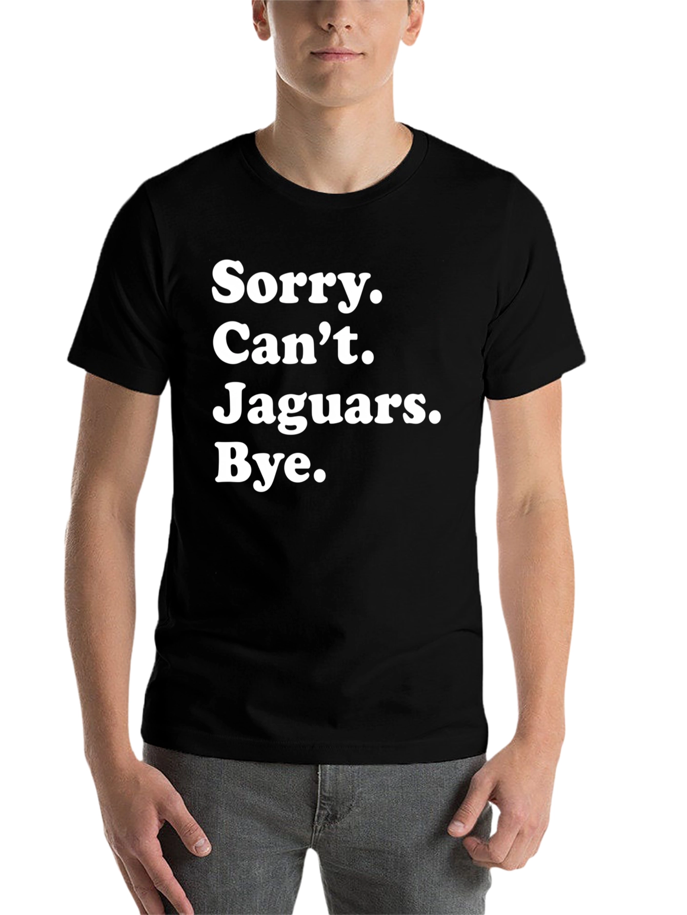 Sorry Cant Jaguars Bye T-Shirt