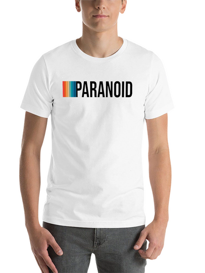 Paranoid Graphic T-Shirt - Retro Style
