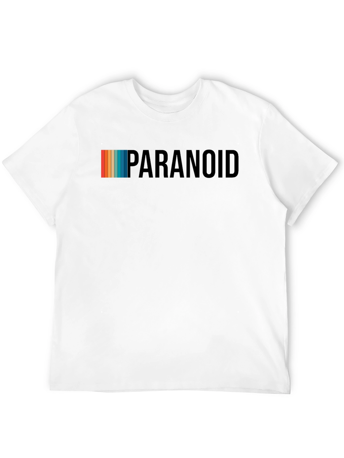 Paranoid Graphic T-Shirt - Retro Style