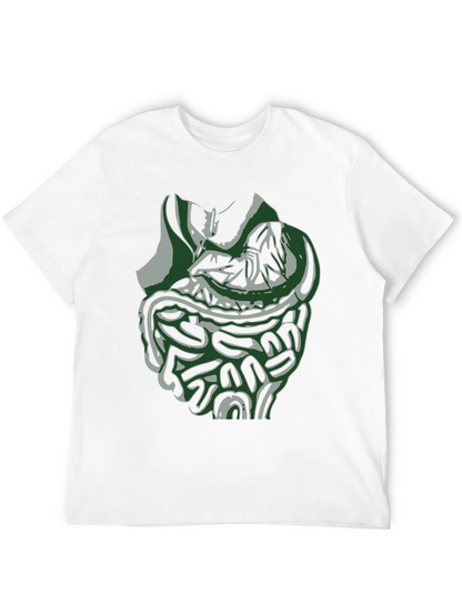 Abstract Graphic Tee - Modern Art Shirt