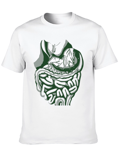 Abstract Graphic Tee - Modern Art Shirt