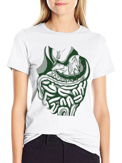 Abstract Graphic Tee - Modern Art Shirt