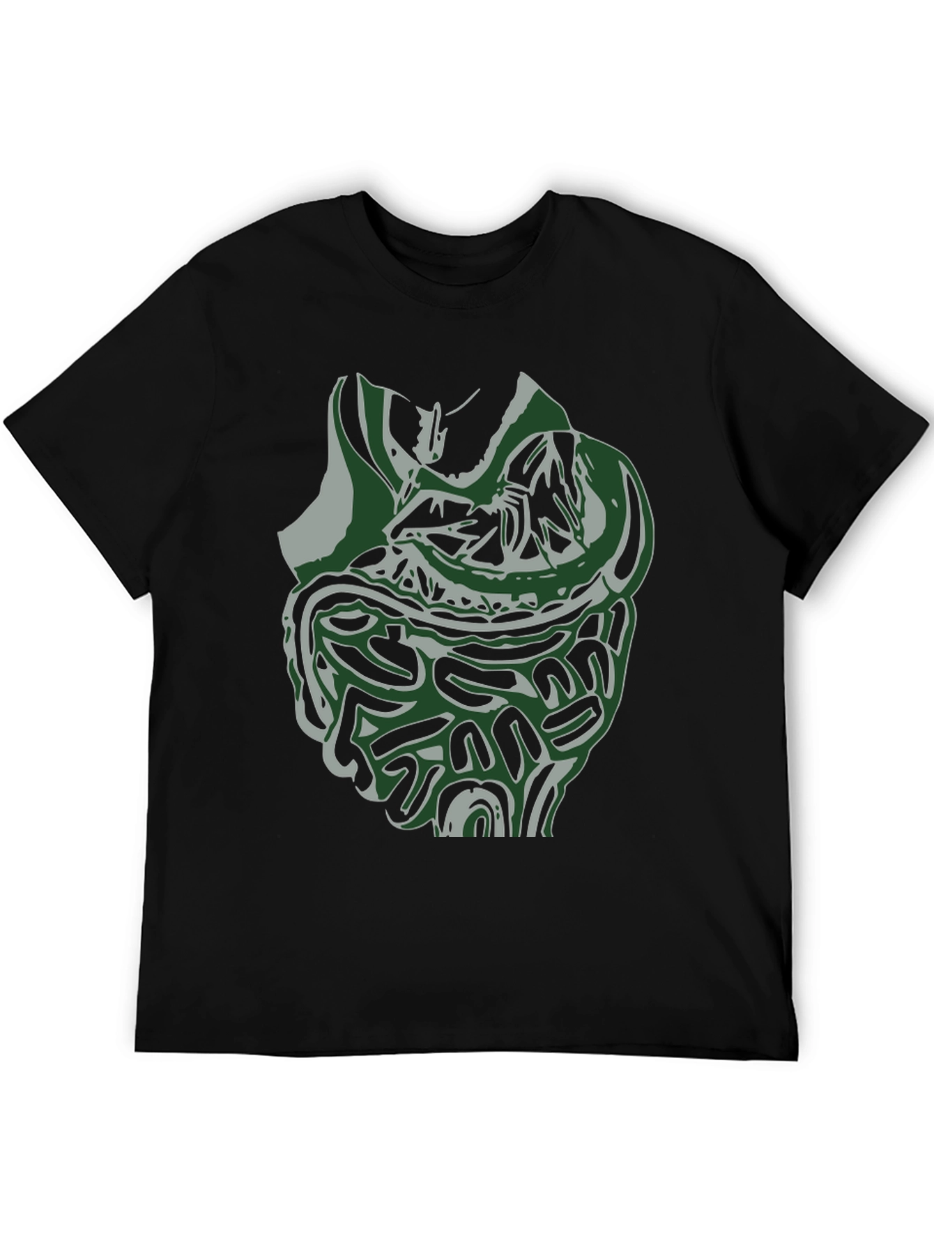 Abstract Graphic Tee - Modern Art Shirt
