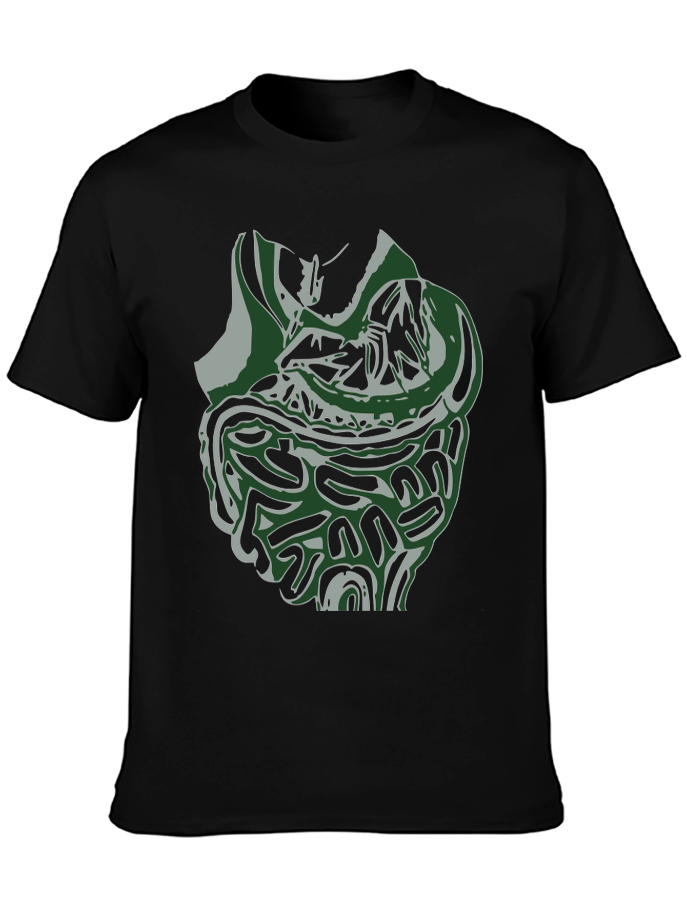 Abstract Graphic Tee - Modern Art Shirt