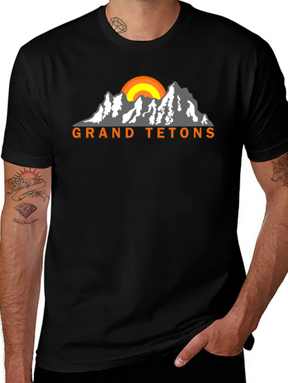 Grand Tetons Graphic Tee - Adventure Awaits!