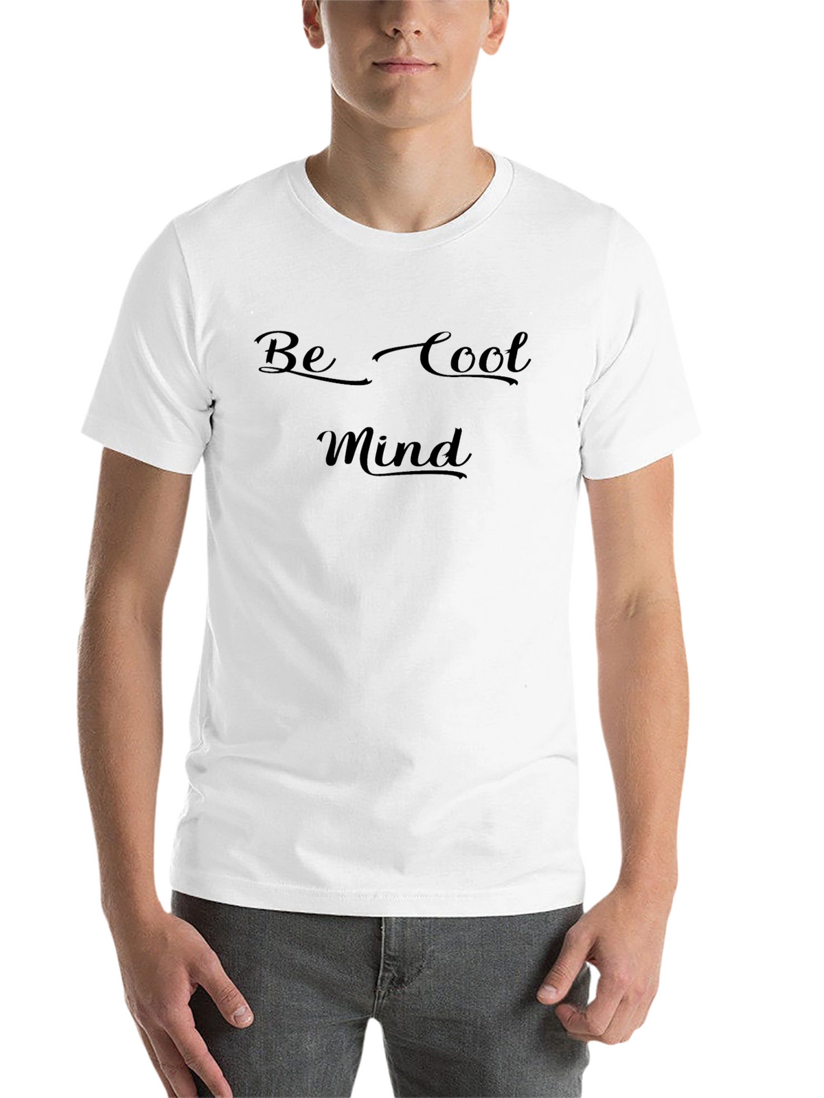 Be Cool Mind Black T-Shirt