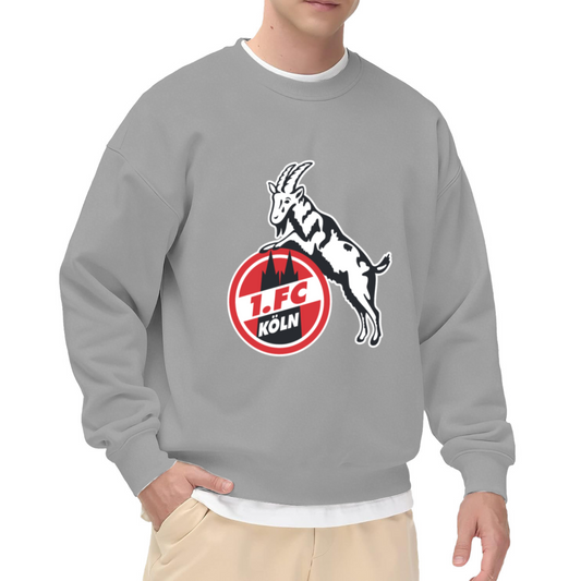FC K?ln Hennes Billy Goat Bundesliga Fan Crewneck Sweatshirt