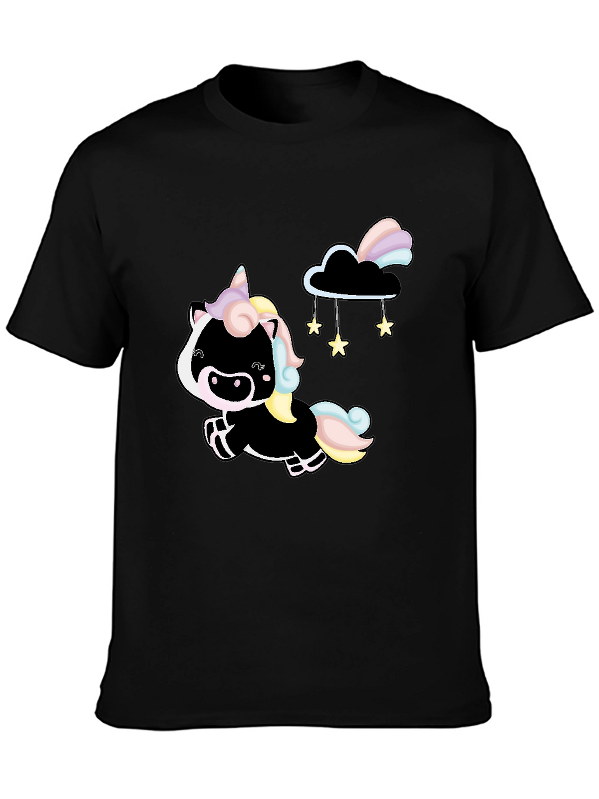 Black Unicorn Graphic Tee