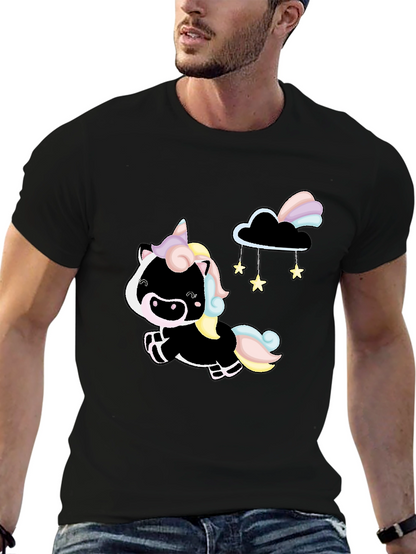 Black Unicorn Graphic Tee