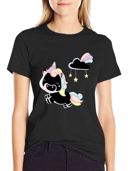 Black Unicorn Graphic Tee
