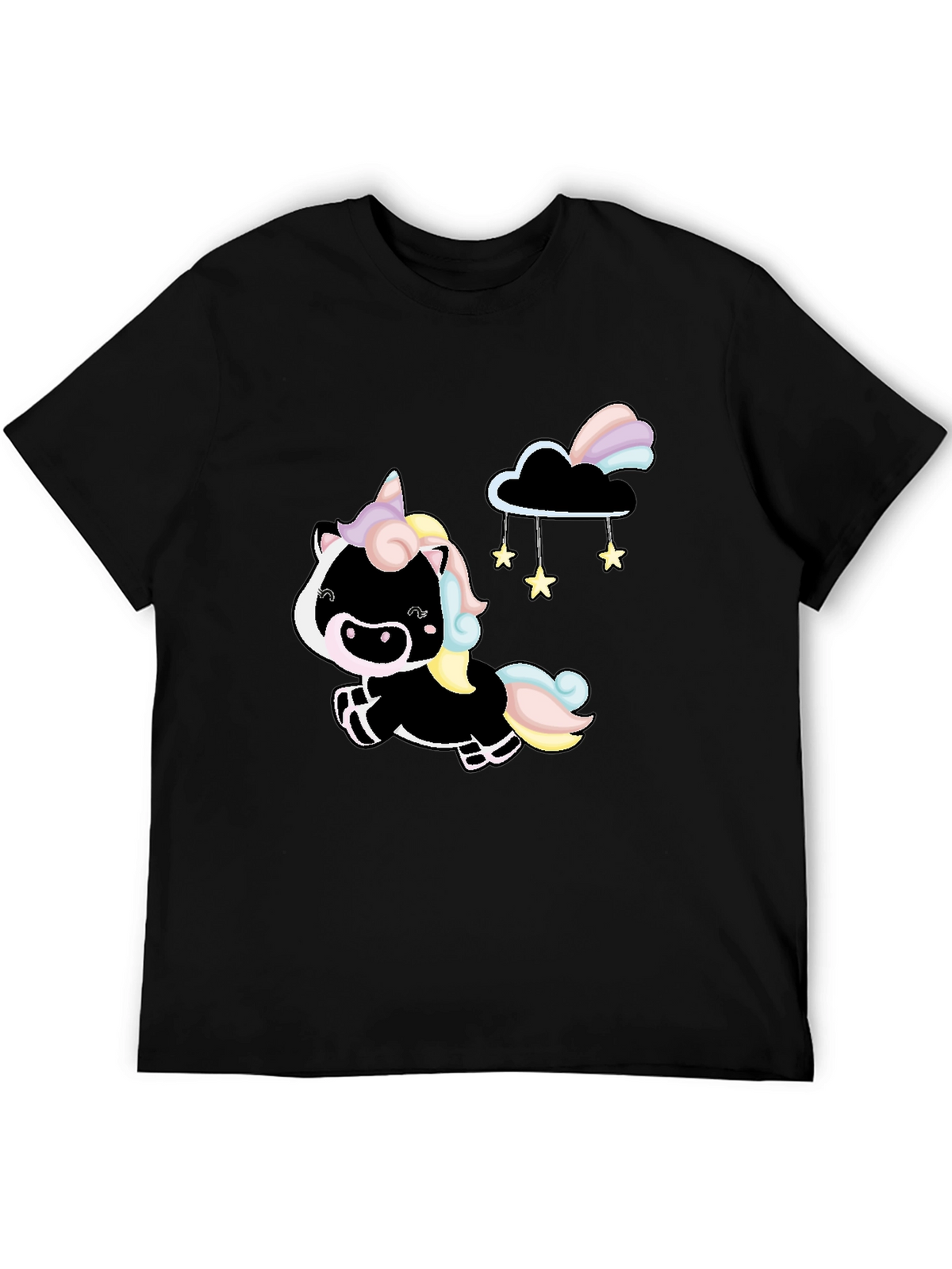 Black Unicorn Graphic Tee