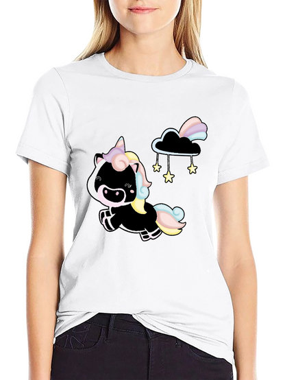 Black Unicorn Graphic Tee