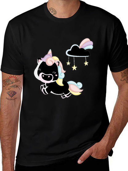 Black Unicorn Graphic Tee