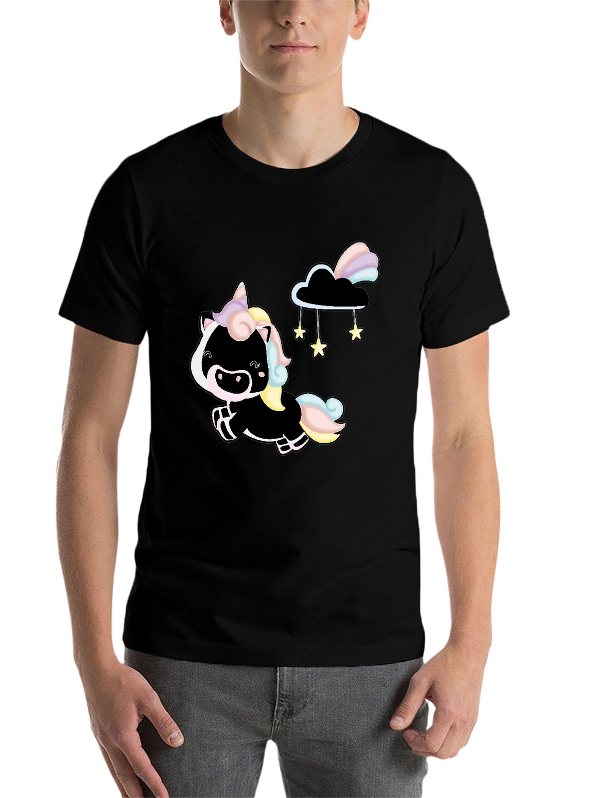 Black Unicorn Graphic Tee