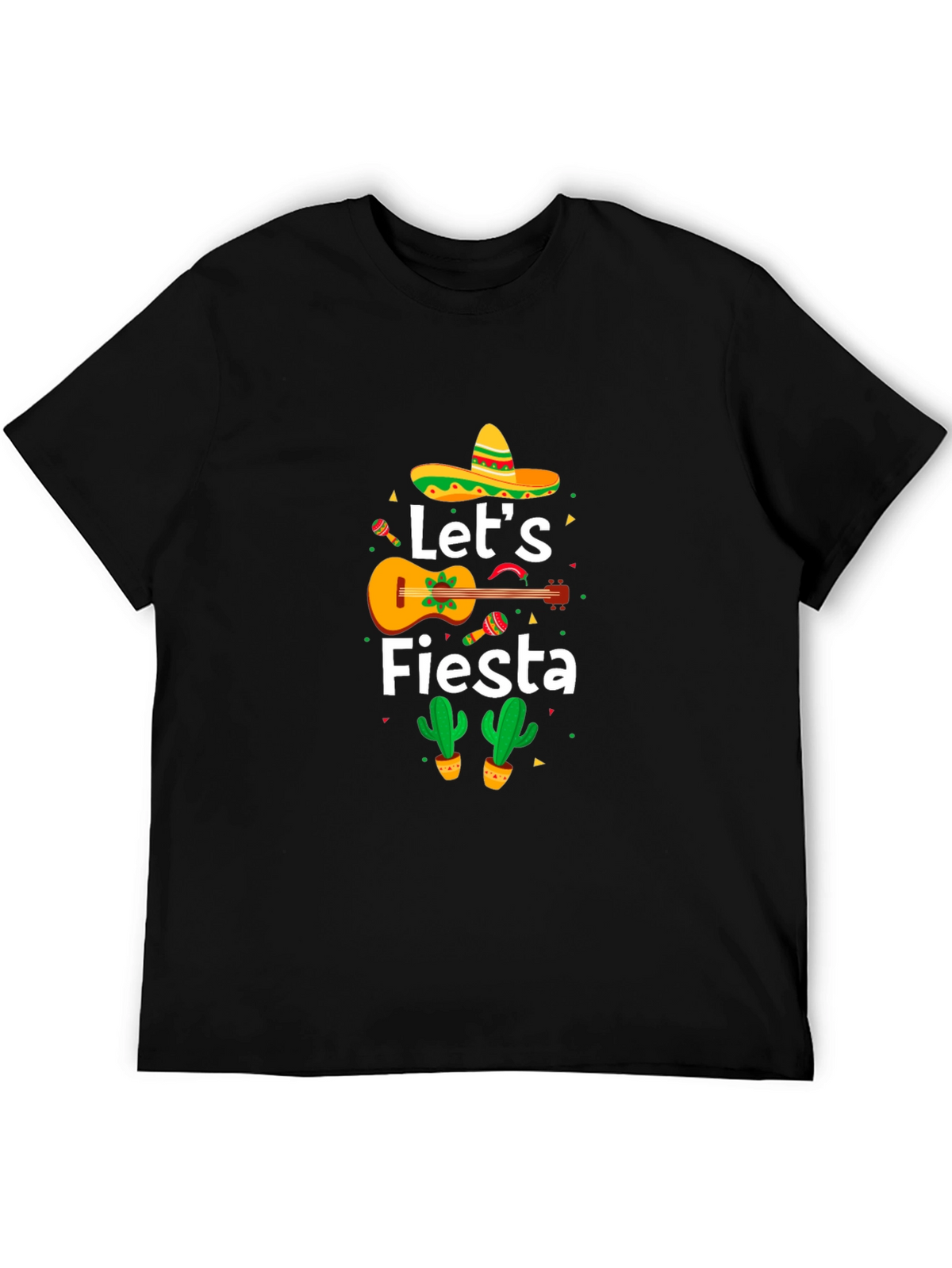 Lets Fiesta T-Shirt - Cinco De Mayo Party Tee
