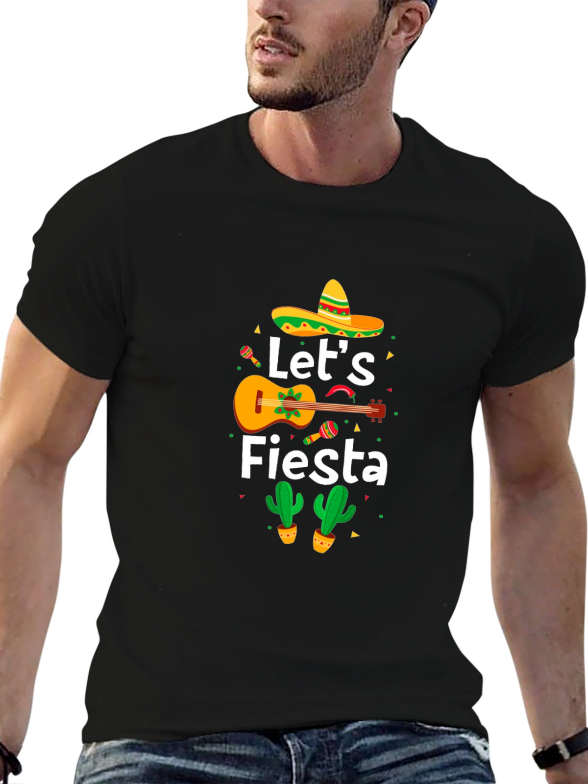 Lets Fiesta T-Shirt - Cinco De Mayo Party Tee