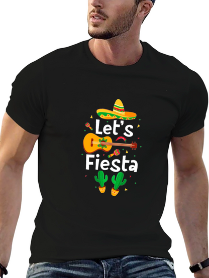 Lets Fiesta T-Shirt - Cinco De Mayo Party Tee