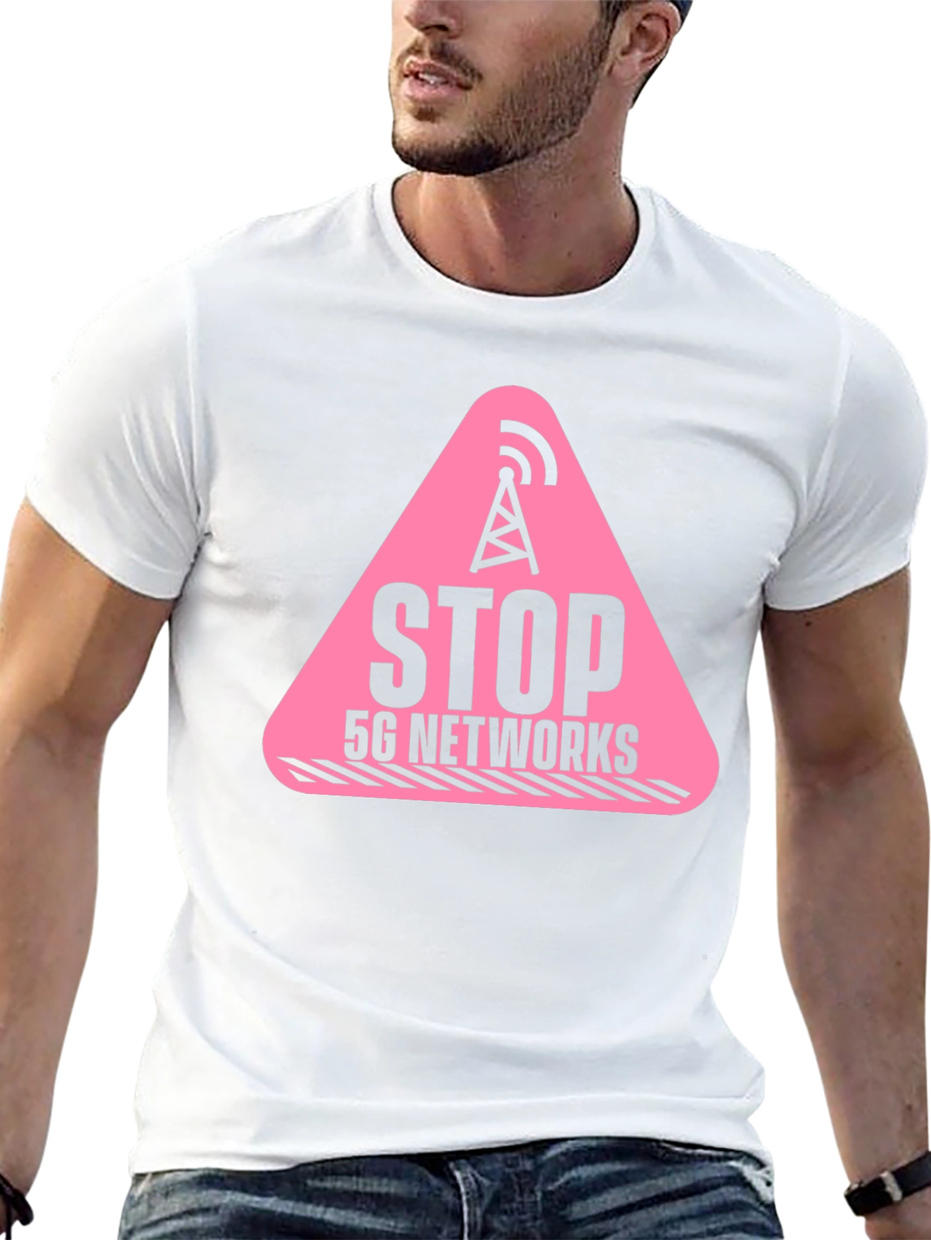 Stop 5G Networks T-Shirt Conspiracy Tee