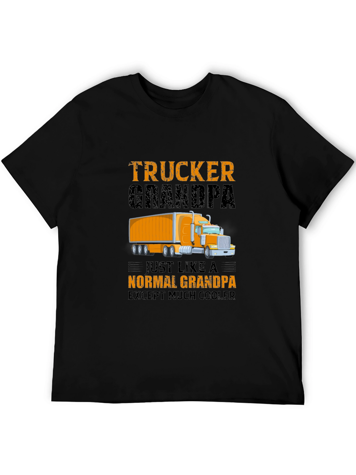 Trucker Grandpa T-Shirt - Cool Grandpa Gift