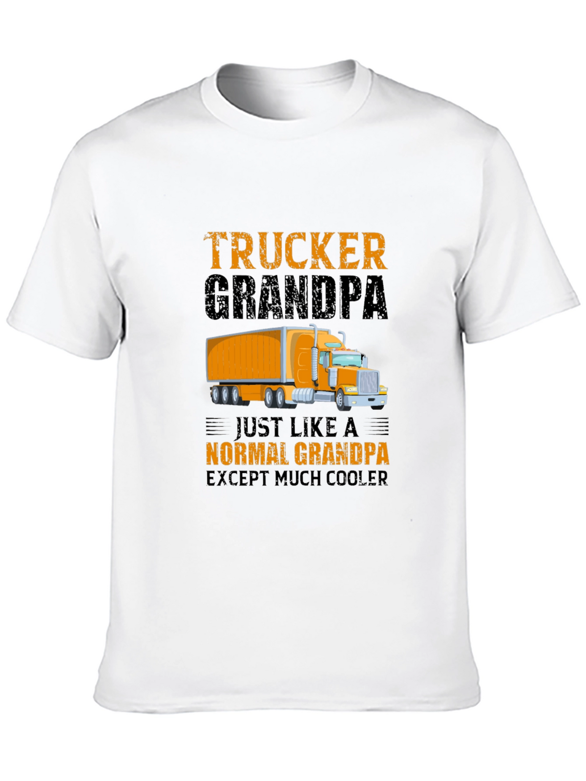 Trucker Grandpa T-Shirt - Cool Grandpa Gift