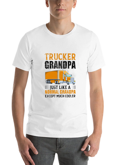 Trucker Grandpa T-Shirt - Cool Grandpa Gift