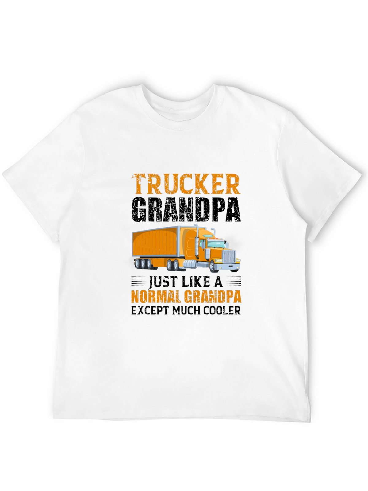 Trucker Grandpa T-Shirt - Cool Grandpa Gift