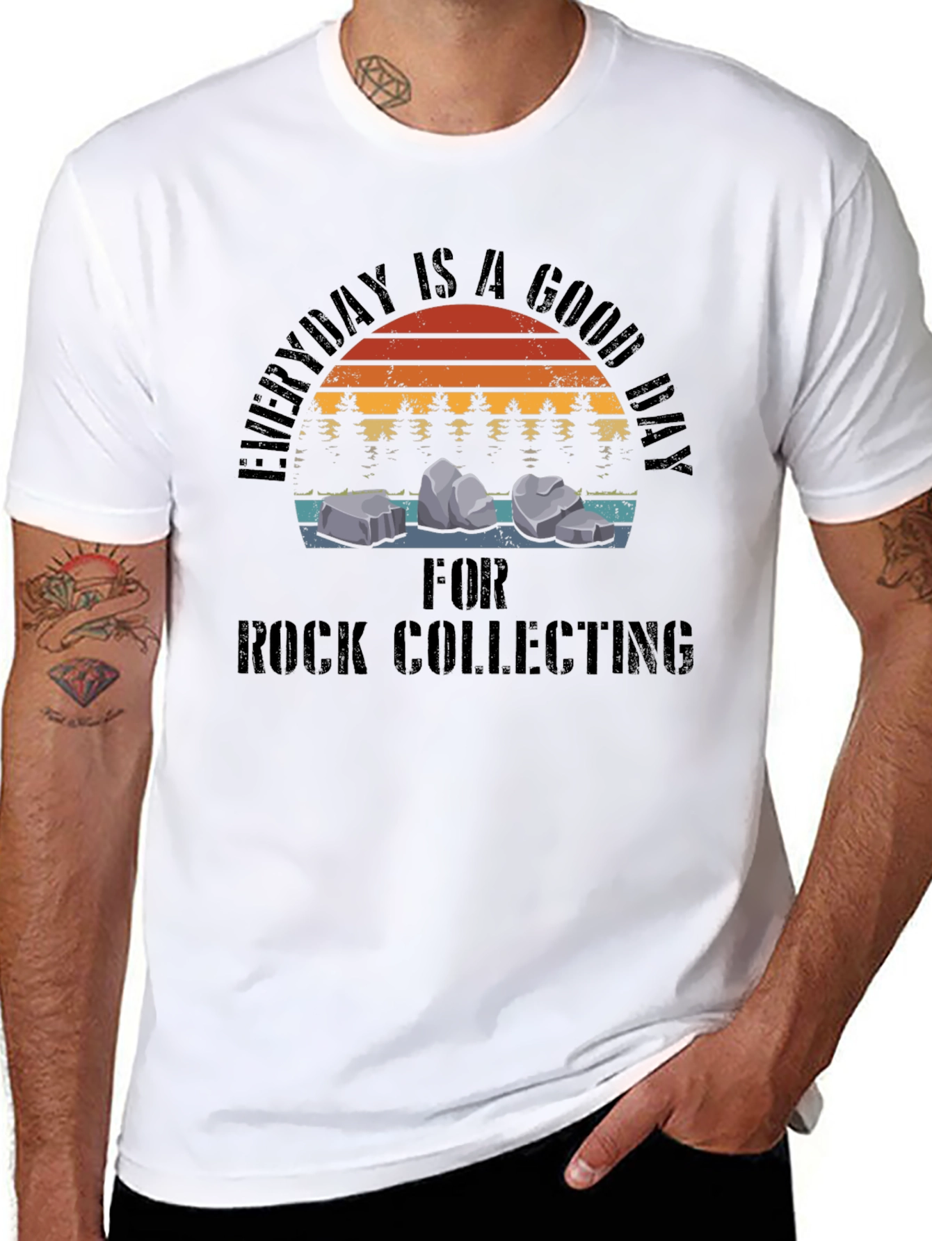 Rock Collecting T-Shirt - Everyday is a Good Day