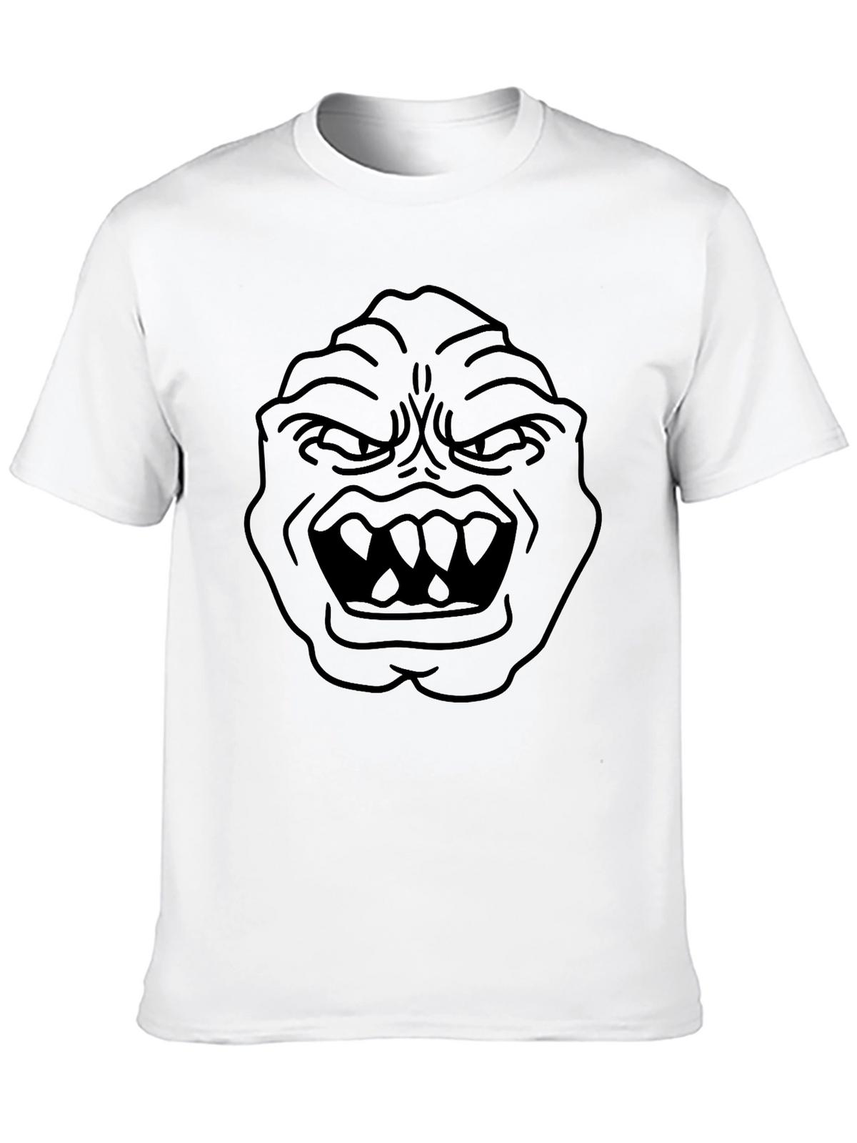 Monster Graphic Black T-Shirt