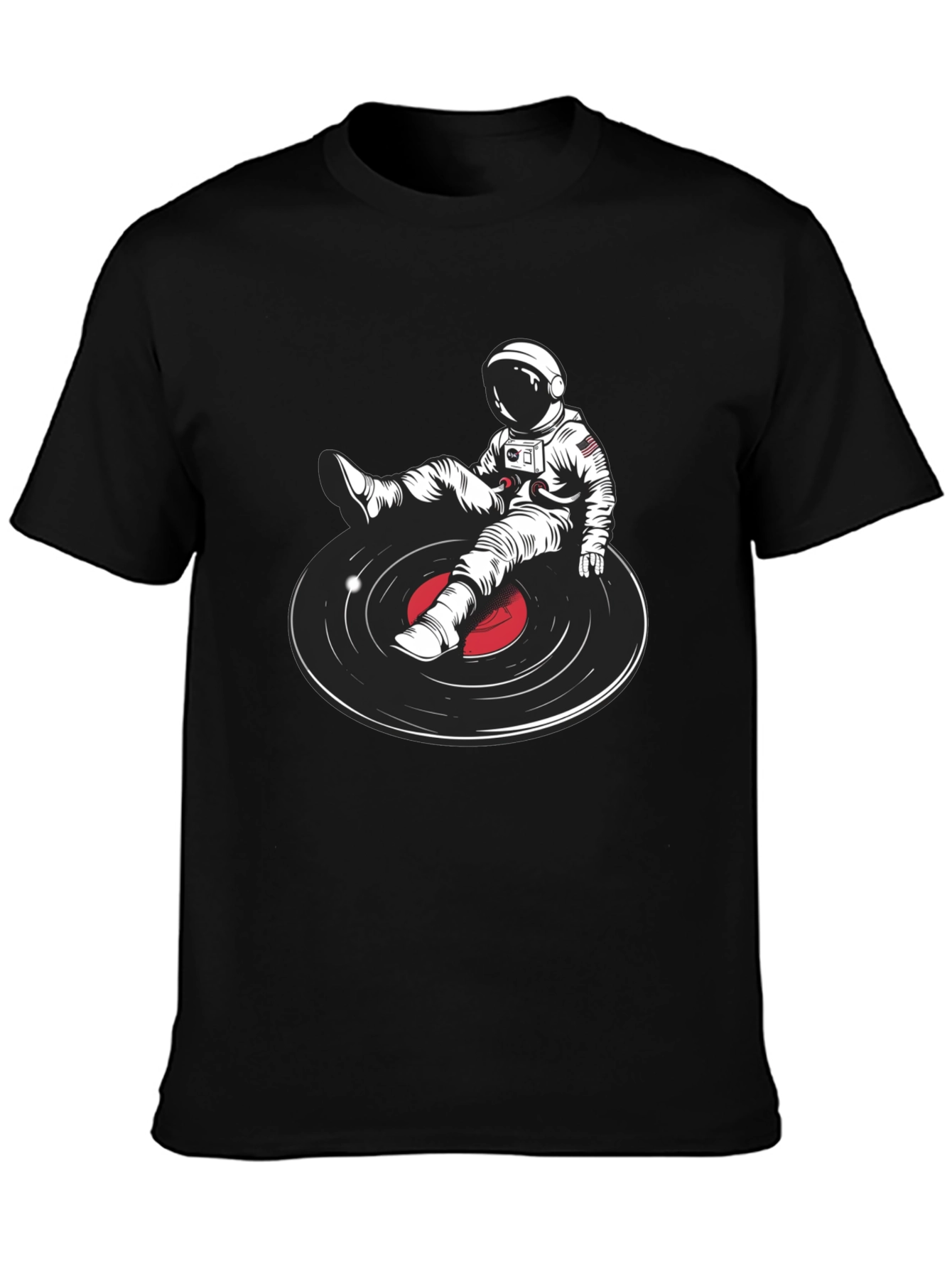 Astronaut DJ Graphic T-Shirt - Unique Music Lover Tee
