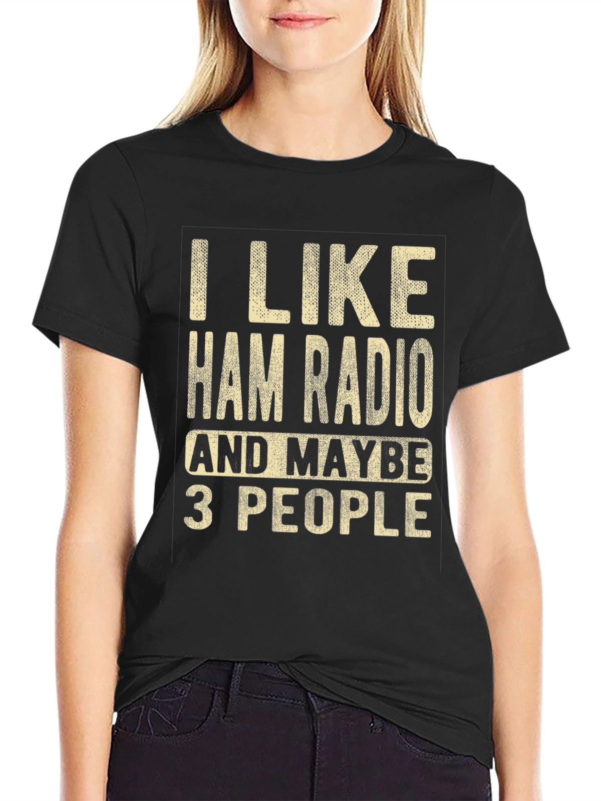 I Like Ham Radio T-Shirt Funny Amateur Radio Tee