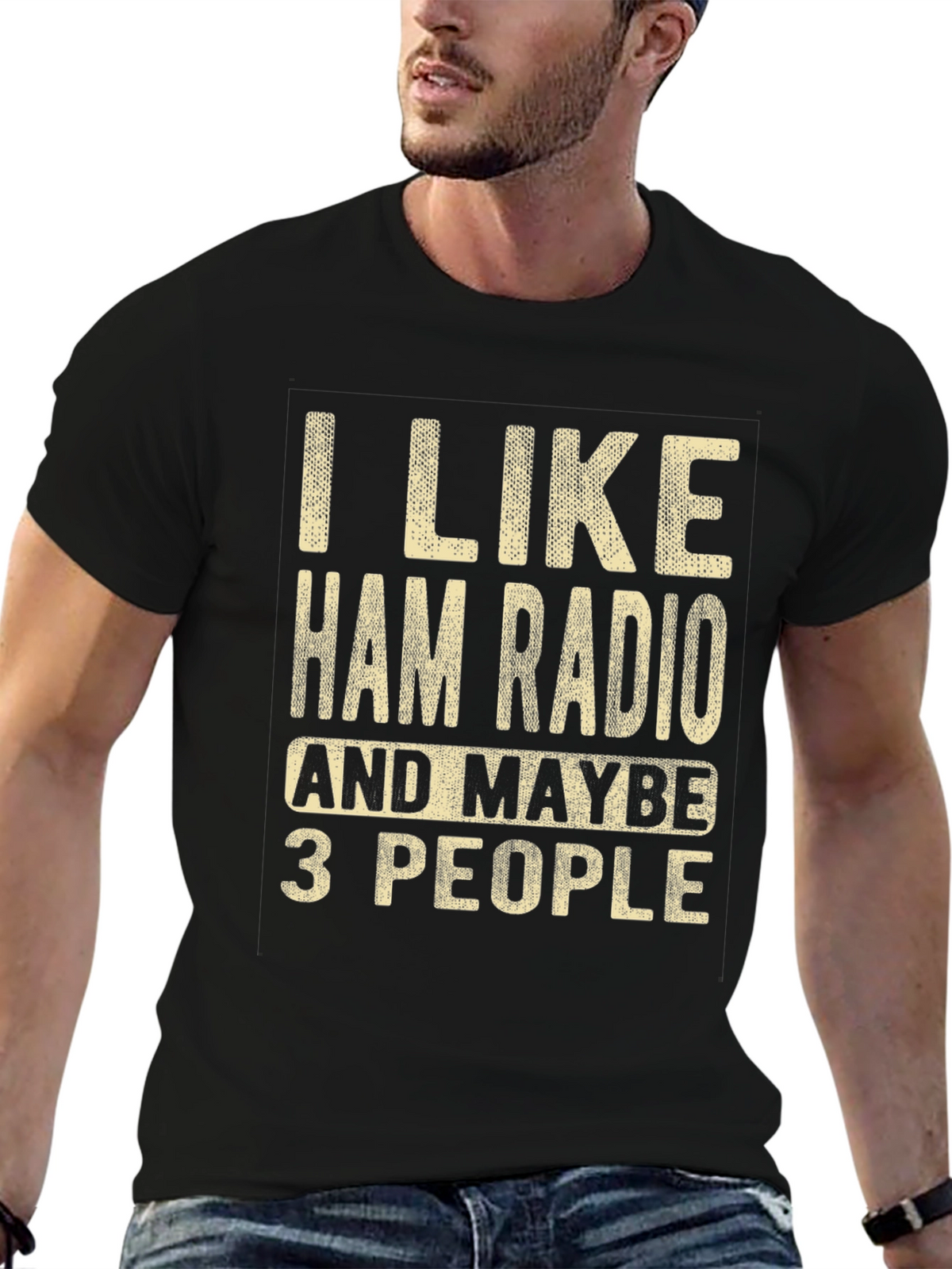 I Like Ham Radio T-Shirt Funny Amateur Radio Tee
